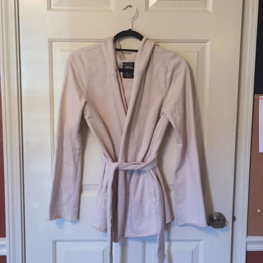 Light hooded jacket